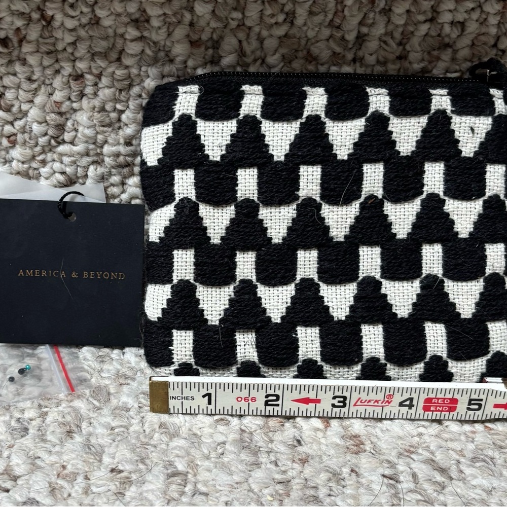 America & Beyond - Midnight Butterflies  Black and Multicolor Tote 3 piece set - Picture 12 of 13